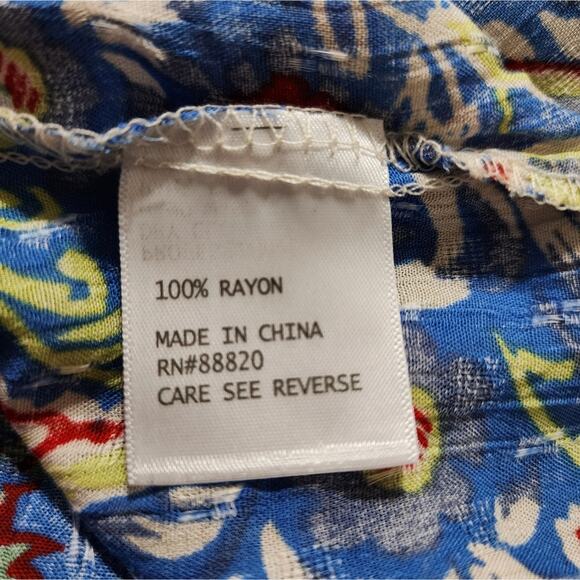 Jones new York Floral Patchwork Blouse Plus Size 3X New!!! - Picture 5 of 11